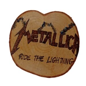 Wooden Coaster with Design